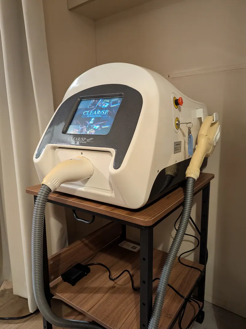 脱毛機を導入しました！